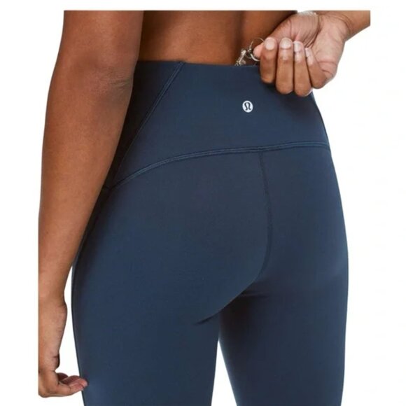 Lululemon Train Times 7/8 Pant 25" True Navy Size 4 - Picture 9 of 12
